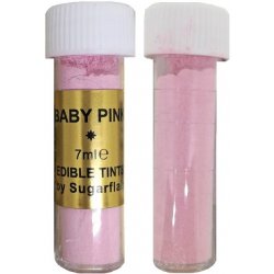 Sugarflair Jedlá prachová barva Baby Pink 7 ml