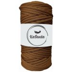 Polyesterová příze plochá 3mm/100m skořicová – Zboží Dáma