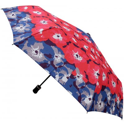 DA331K deštník dámský skládací automatický červeno modrý