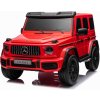 Dětské elektrické vozítko Beneo elektrické autíčko Mercedes-Benz G63 AMG 4x4 červená