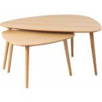 Unique Furniture Adda 70 x 100/52,5 x 70 cm dub 2 ks – Zboží Dáma