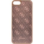 Pouzdro Guess 4G Aluminium Case iPhone SE/5s/5 - Rose Gold – Zboží Mobilmania