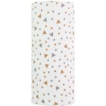 T-tomi Velká bavlněná tetra osuška beige triangles / béžové trojúhelníky – Zboží Dáma