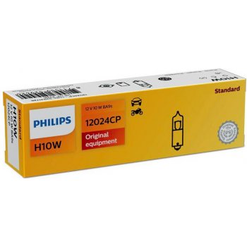 Philips 12024CP H10W BA9s 12V 10W