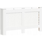 Kryt na radiátor MDF deska 9 x 81,5 cm bílý – Hledejceny.cz