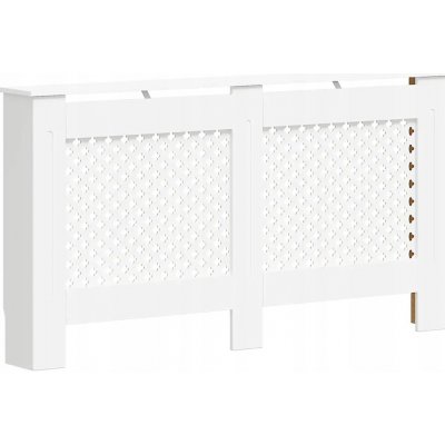 Kryt na radiátor MDF deska 9 x 81,5 cm bílý – Hledejceny.cz