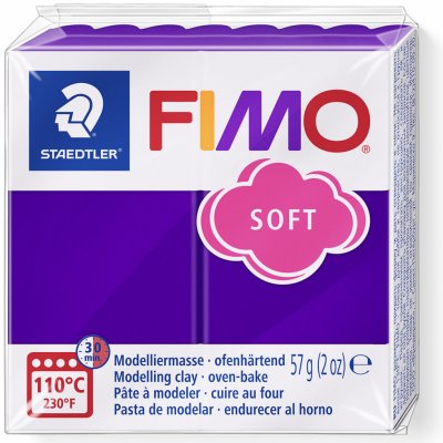 FIMO Staedtler soft fialová 57 g – Zboží Mobilmania