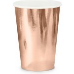 PartyDeco KELÍMKY papírové Rose Gold 220ml – Zboží Mobilmania