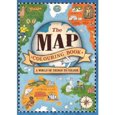 Map Colouring Book – Hledejceny.cz