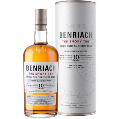 BenRiach The Smoky Ten 10y 46% 0,7 l (tuba) – Hledejceny.cz