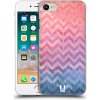 Pouzdro a kryt na mobilní telefon Apple Pouzdro HEAD CASE Apple iPhone 7 Pink Chevron