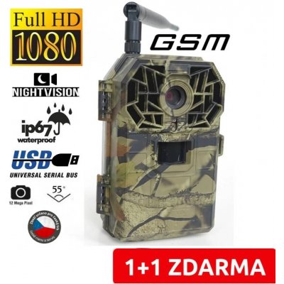 Fotopast BUNATY FULL HD GSM + 32GB karta a SIM karta – Sleviste.cz