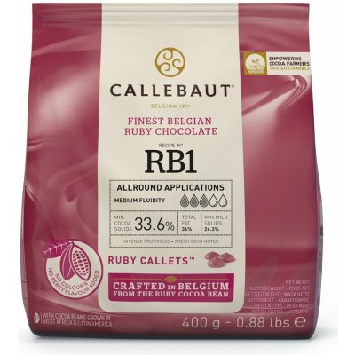 Callebaut RUBY Belgická 400 g – Hledejceny.cz