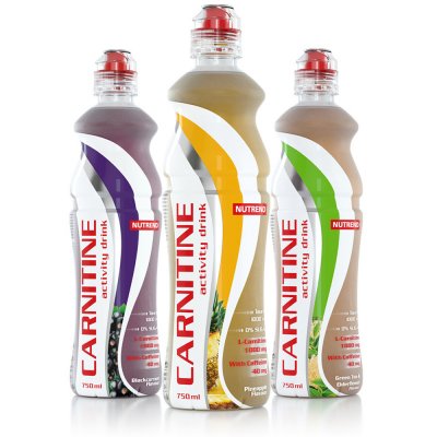 NUTREND Carnitine Activity Drink s kofeinem 750ml