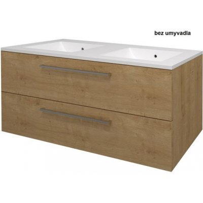 EBS Pure Skříňka umyvadlová 121 cm, dub arlington 6522498 – Zboží Mobilmania