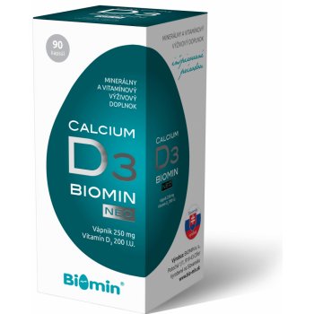Biomin Vápník + D3 90 kapslí