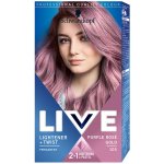 Schwarzkopf live Color Lightener & Twist odstín 105 Purple Rose Gold 50 ml – Zbozi.Blesk.cz