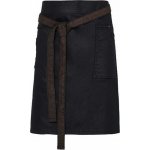 Premier Workwear Pevná denimová pracovní zástěra s voskovaným vzhledem 350 g/m modrá-hnědá indigo PW135 – Hledejceny.cz