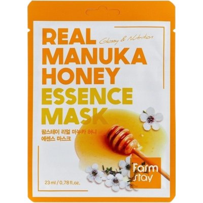 Farmstay Plátýnková maska na obličej Real Manuka Honey Essence Mask - 23 ml – Hledejceny.cz