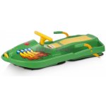 Plastkon Snow Boat Bob s volantem zelená – Zboží Dáma