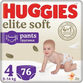 HUGGIES Elite Soft Pants 4 76 ks