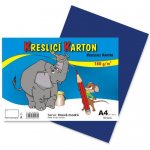 Kreslicí karton A4 modrý – Zboží Mobilmania