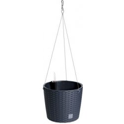 Prosperplast Květináč závěsný Rato DRTW260 hnědý 6,5 L 25,6 cm