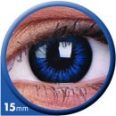 MaxVue ColorVue Big Eyes Cool Blue barevné tříměsíční dioptrické 2 čočky