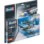 Revell ModelSet letadla 63710 Bf & Spitfire Mk.V 1:72 – Zboží Dáma