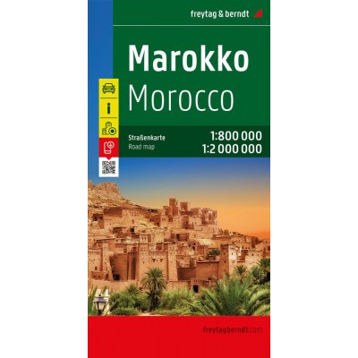Automapa Maroko 1:800 000 – Zboží Mobilmania