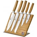 Richardson Sheffield SADA NOŽŮ NOMAD 5KS BAMBUS BLOK+MAGN.LIŠTA – Zboží Dáma