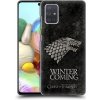 Pouzdro a kryt na mobilní telefon Samsung Pouzdro Head Case Samsung Galaxy A71 Hra o trůny Stark Winter is coming