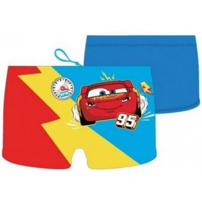 Setino - Chlapecké dětské plavky / boxerky Blesk McQueen 95 - Auta - modré – Zboží Mobilmania