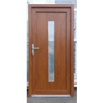 Soft Vchodové dveře AURORA zlatý dub/ bílá 88x200 cm – Zboží Mobilmania