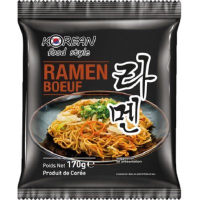 Korean Food Style Nudle Ramen s hovězí příchutí 170 g – Zboží Dáma
