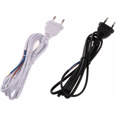 Emos Flexo šňůra PVC 2× 0,75mm2, 2m, bílá S15272 – Zboží Živě