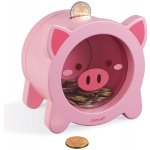 Janod Dřevěná pokladnička Prasátko – Zbozi.Blesk.cz