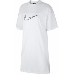 Dámské šaty Nike dámské šaty Mesh Dress White bílá