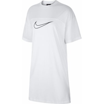 Nike dámské šaty Mesh Dress White bílá – Sleviste.cz