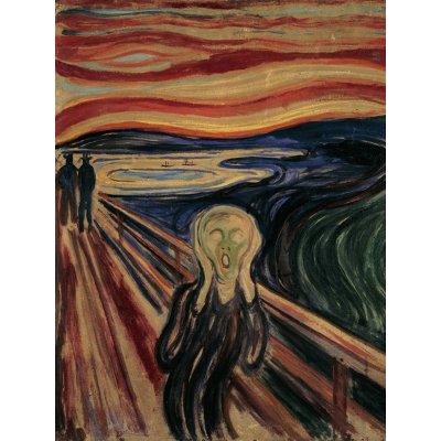 Ravensburger E. Munch: Výkřik 1000 dílků – Zboží Mobilmania