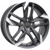 Alu kolo, lité kolo Racing Line XE170 7,5x17 4x108 ET25 matt black polished