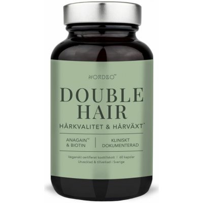 Nordbo Double Hair 120 kapslí + 60 kapslí – Hledejceny.cz