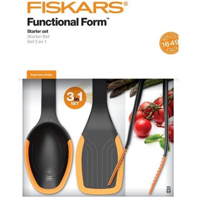 FISKARS Functional Form Sada startovací - lžíce, lopatka a kleště – Zboží Mobilmania