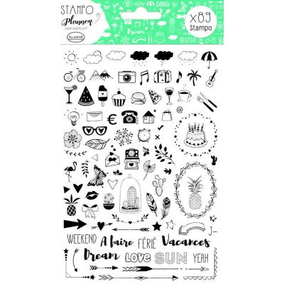 StampoPlanner - diářová razítka, můj diář, 89 ks – Zboží Dáma