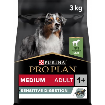 Purina Pro Plan Medium Adult Sensitive Digestion jehněčí 2 x 3 kg – Sleviste.cz