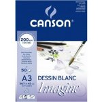 Canson Imagine skicák lepený 50 listů 200g A3 – Hledejceny.cz