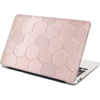 Sablio Samolepka na notebook Rose gold - 38x26 cm – Zboží Živě