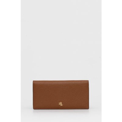 Lauren Ralph Velká dámská peněženka Slim Wallet 432802917010 Hnědá – Zbozi.Blesk.cz