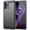 Pouzdro a kryt na mobilní telefon Realme Pouzdro Forcell Carbon Case Realme 9 Pro černé