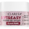 UV gel Claresa stavební gel na nehty GLAM PINK 12 g